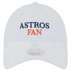 Houston Astros Women's Team Fan 9TWENTY Adjustable Hat White | New Era