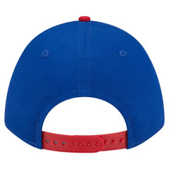 Chicago Cubs Arch 9FORTY A-Frame M-Crown Adjustable Hat Royal/Red | New Era