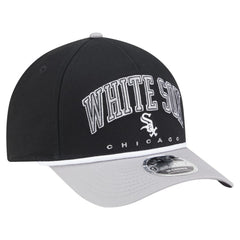 Chicago White Sox Arch 9FORTY A-Frame M-Crown Adjustable Hat Black/Gray | New Era