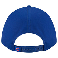 Chicago Cubs Women's Metallic A-Frame 9FORTY Adjustable Hat Royal | New Era