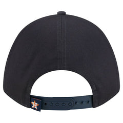 Houston Astros Women's Metallic A-Frame 9FORTY Adjustable Hat Navy | New Era