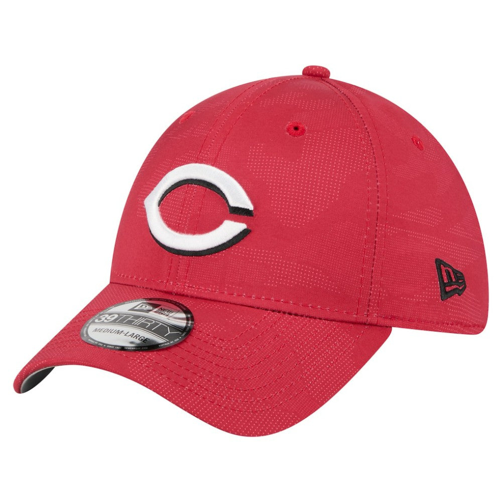 Cincinnati Reds Tonal Camo 39THIRTY Flex Hat Red | New Era