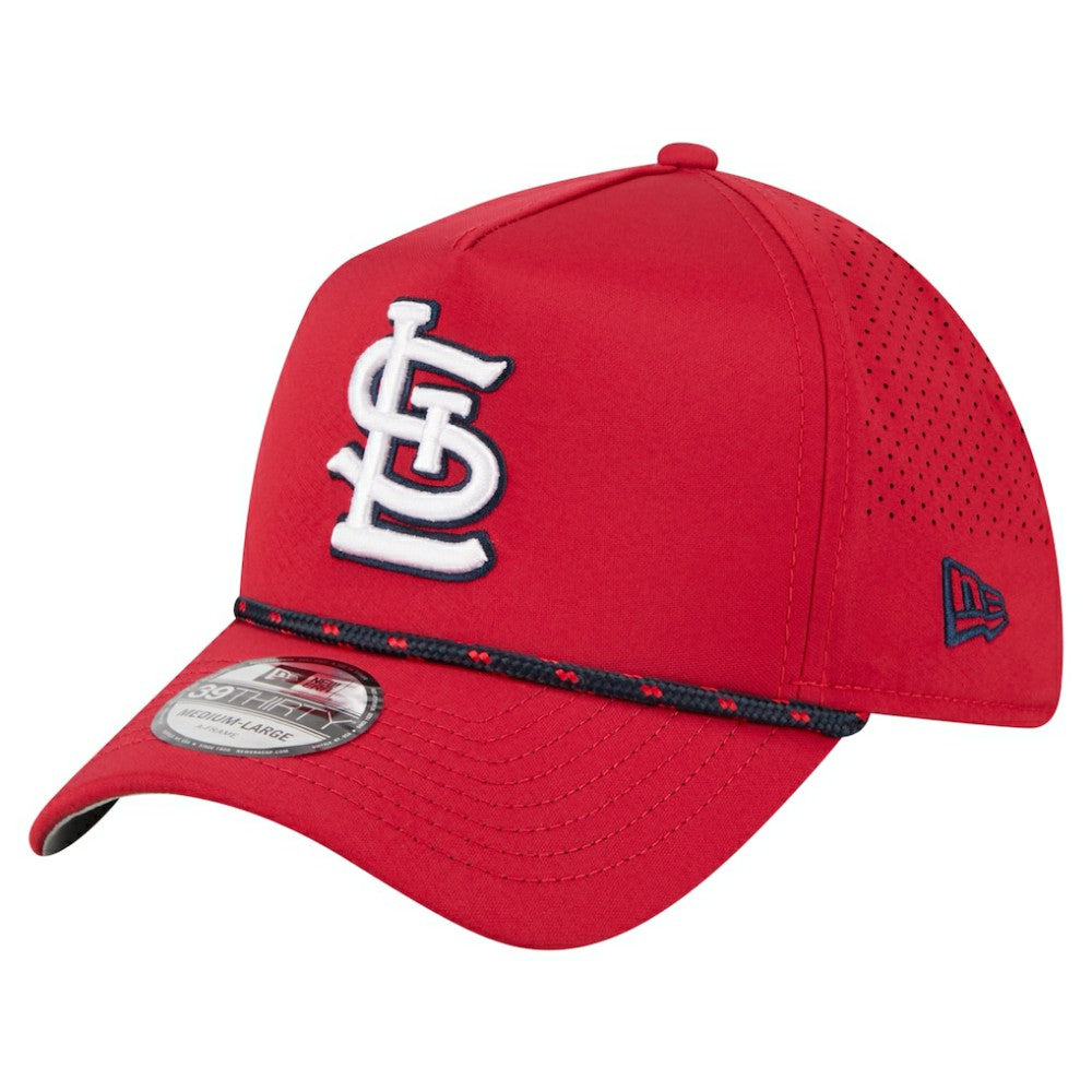 St. Louis Cardinals 39THIRTY A-Frame Perforated Flex Hat Red | New Era