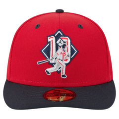 Chipper Jones Atlanta Braves 59FIFTY Fitted Hat Red | New Era
