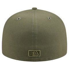 Tampa Bay Rays Color Pack A-Frame 59FIFTY Fitted Hat Olive | New Era