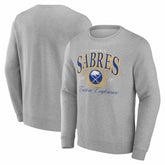 Buffalo Sabres Reign Supreme Pullover Sweatshirt Gray