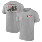 Carolina Hurricanes Glory Skates T-Shirt Heather Gray