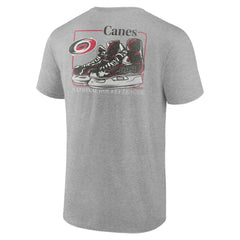 Carolina Hurricanes Glory Skates T-Shirt Heather Gray