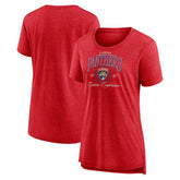 Florida Panthers Women's Reign Supreme Tri-Blend T-Shirt Red