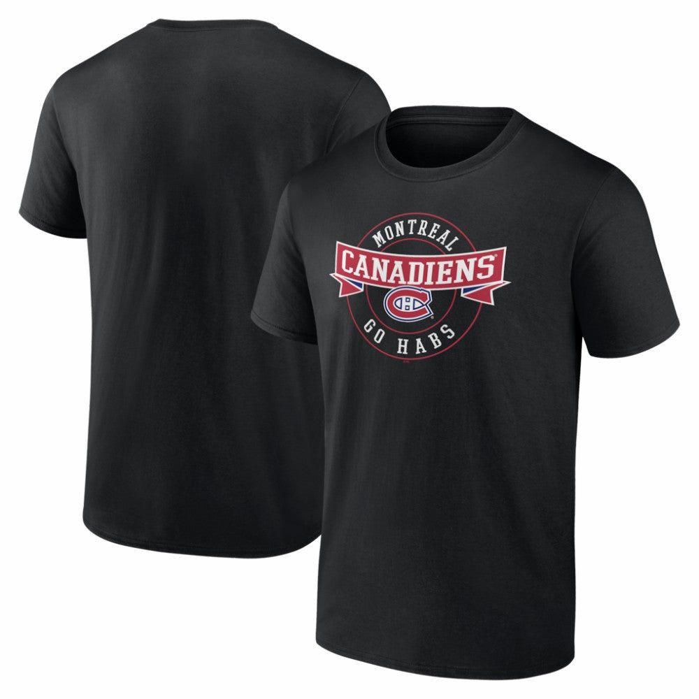 Montreal Canadiens Honor Circle T-Shirt Black
