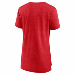 New Jersey Devils Women's Reign Supreme Tri-Blend T-Shirt Red
