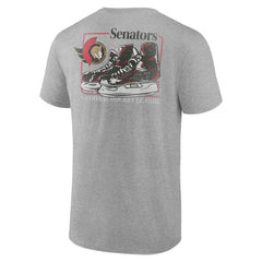Ottawa Senators Glory Skates T-Shirt Heather Gray