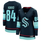 Kaapo Kakko Seattle Kraken Fanatics Women's Home Breakaway Player Jersey Deep Sea Blue