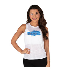 Los Angeles Dodgers Concepts Sport Women's Infuse Slub Tank Top White
