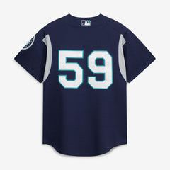 Felix Hernandez Seattle Mariners Cooperstown Collection Batting Practice Jersey?- Navy