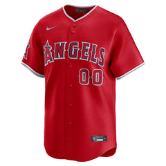 Los Angeles Angels Alternate Limited Custom Jersey - Red