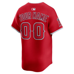 Los Angeles Angels Alternate Limited Custom Jersey - Red