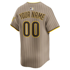 San Diego Padres Alternate Limited Custom Jersey Sand | Nike