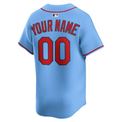 St. Louis Cardinals Alternate Limited Custom Jersey - Light Blue
