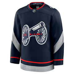 Columbus Blue Jackets Fanatics 2025 NHL Stadium Series Premium Jersey Navy