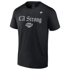 Los Angeles Kings Fanatics Unisex LA Strong T-Shirt Black