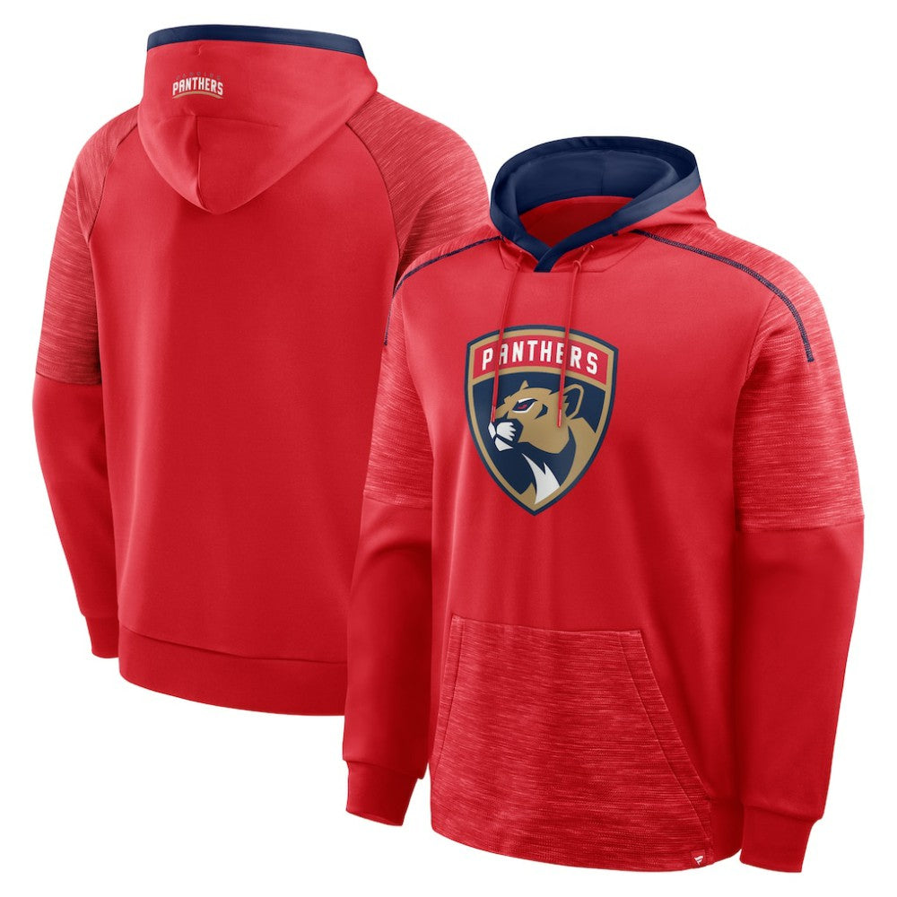 Florida Panthers Fanatics Goaltender Defender Pullover Hoodie Red