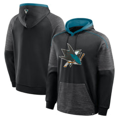 San Jose Sharks Fanatics Goaltender Defender Pullover Hoodie Black