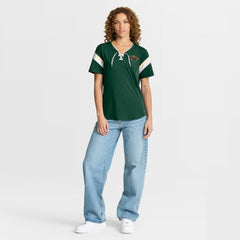 Minnesota Wild Fanatics Women's Offside Athena T-Shirt Green