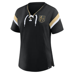 Vegas Golden Knights Fanatics Women's Offside Athena T-Shirt Black