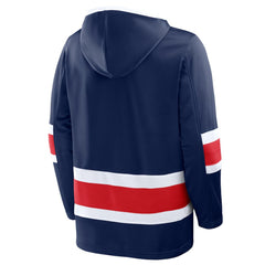 Columbus Blue Jackets Fanatics Prime Time Fleece Hoodie Navy