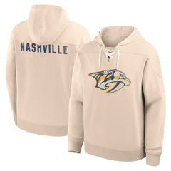 Nashville Predators Fanatics Vintage Hoodie Cream