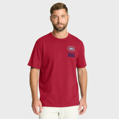 Montreal Canadiens Fanatics Crash The Net Legacy T-Shirt Red