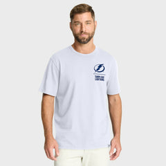 Tampa Bay Lightning Fanatics Crash The Net Legacy T-Shirt White