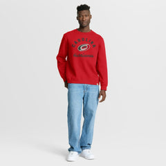 Carolina Hurricanes Fanatics Stickler Sweatshirt Red