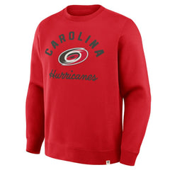 Carolina Hurricanes Fanatics Stickler Sweatshirt Red