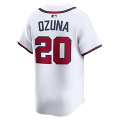 Marcell Ozuna Atlanta Braves Home Limited Player Jersey - White