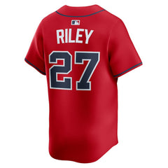 Austin Riley Atlanta Braves Alternate Limited Player Jersey - Red