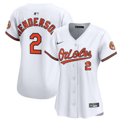 Gunnar Henderson Baltimore Orioles Women's Home Limited Player Jersey - White