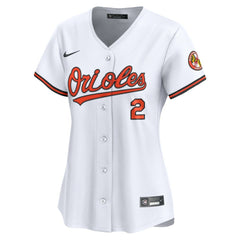 Gunnar Henderson Baltimore Orioles Women's Home Limited Player Jersey - White