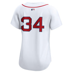 David Ortiz Boston Red Sox Women's Home Limited Player Jersey - White
