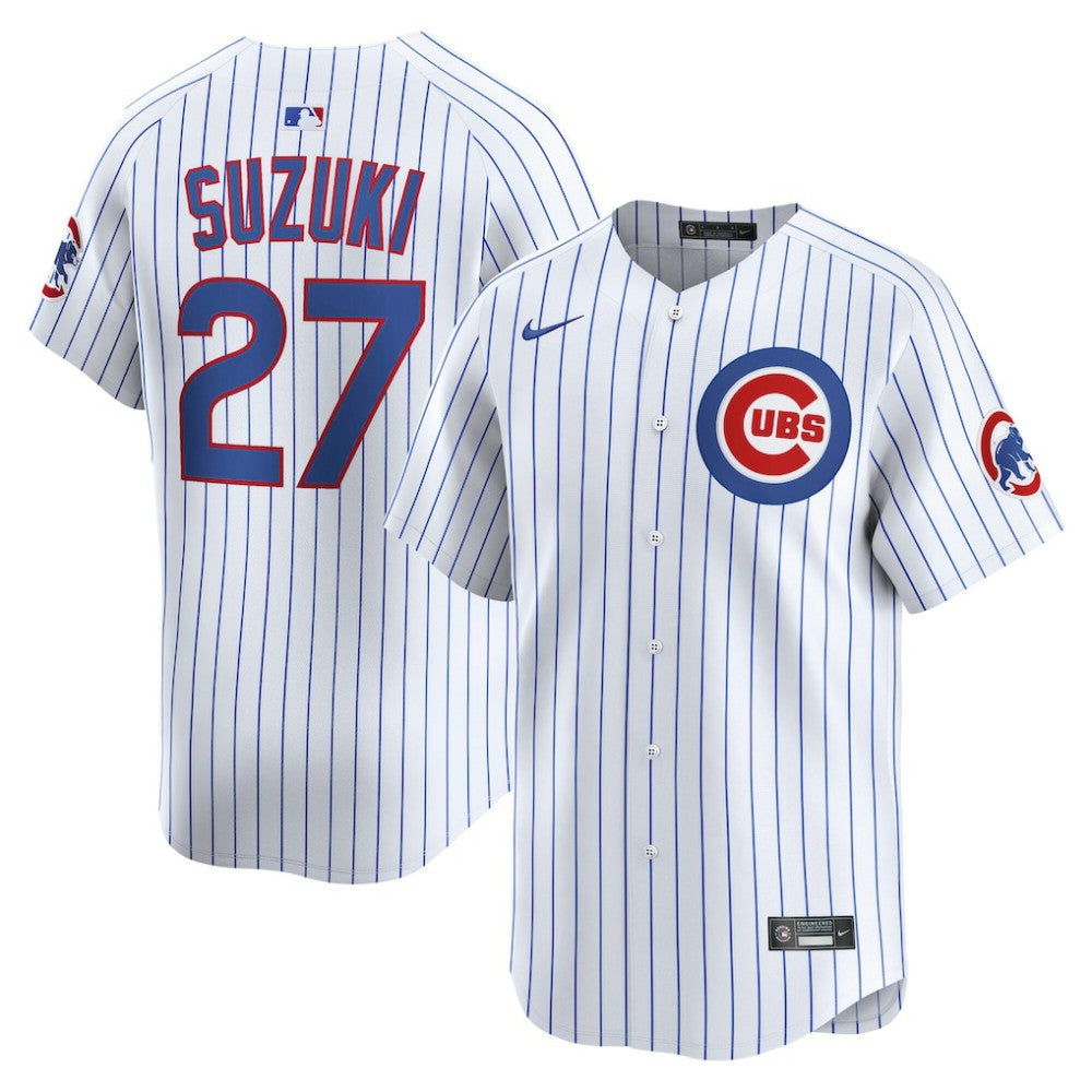 Seiya Suzuki Chicago Cubs Home Limited Player Jersey - White