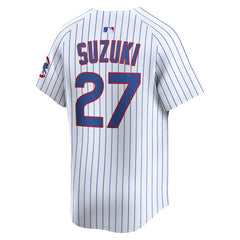 Seiya Suzuki Chicago Cubs Home Limited Player Jersey - White