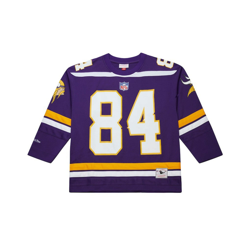 Randy Moss Minnesota Vikings Maxxed Out Fashion Hockey Jersey - Purple sale