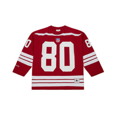 Jerry Rice San Francisco 49ers Maxxed Out Fashion Hockey Jersey - Scarlet on sale