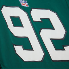 Reggie White Philadelphia Eagles Maxxed Out Fashion Hockey Jersey - Kelly Green discount