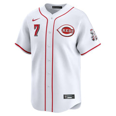 Spencer Steer Cincinnati Reds Home Limited Player Jersey - White