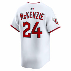 Triston McKenzie Cleveland Guardians Home Limited Player Jersey White | Nike