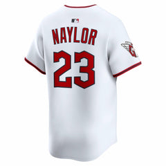 Bo Naylor Cleveland Guardians Home Limited Player Jersey - White