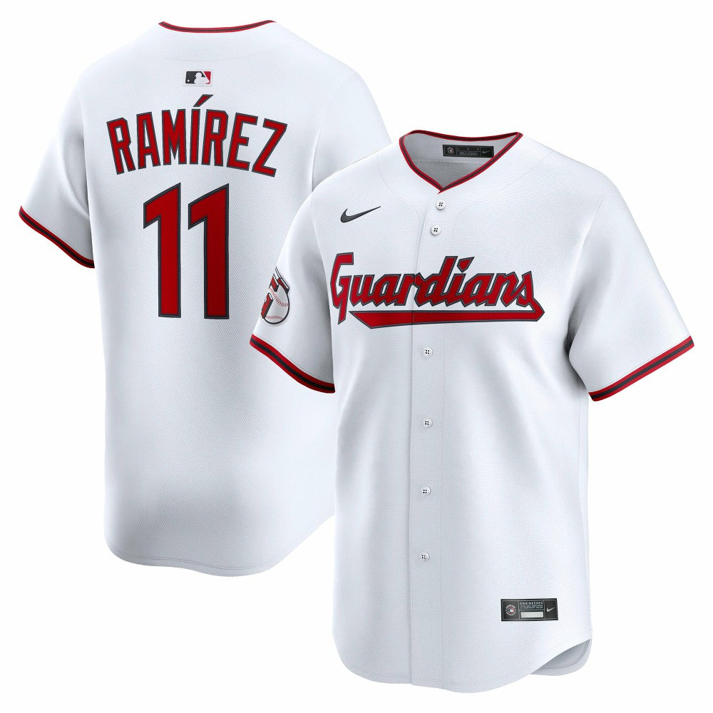 Jos¨¦ Ram¨ªrez Cleveland Guardians Home Limited Player Jersey - White