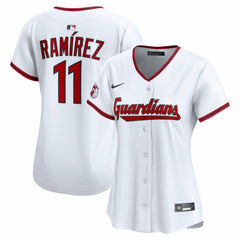 Jos¨¦ Ram¨ªrez Cleveland Guardians Women's Home Limited Player Jersey - White